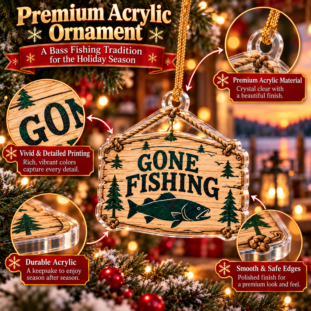 Bass Fishing Legend Christmas Advent Calendar