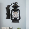 Sikunuo | Black/Bronze/Copper Kerosene Wall Lighting Coastal Clear Glass 1 Light Outdoor Wall Lamps Light