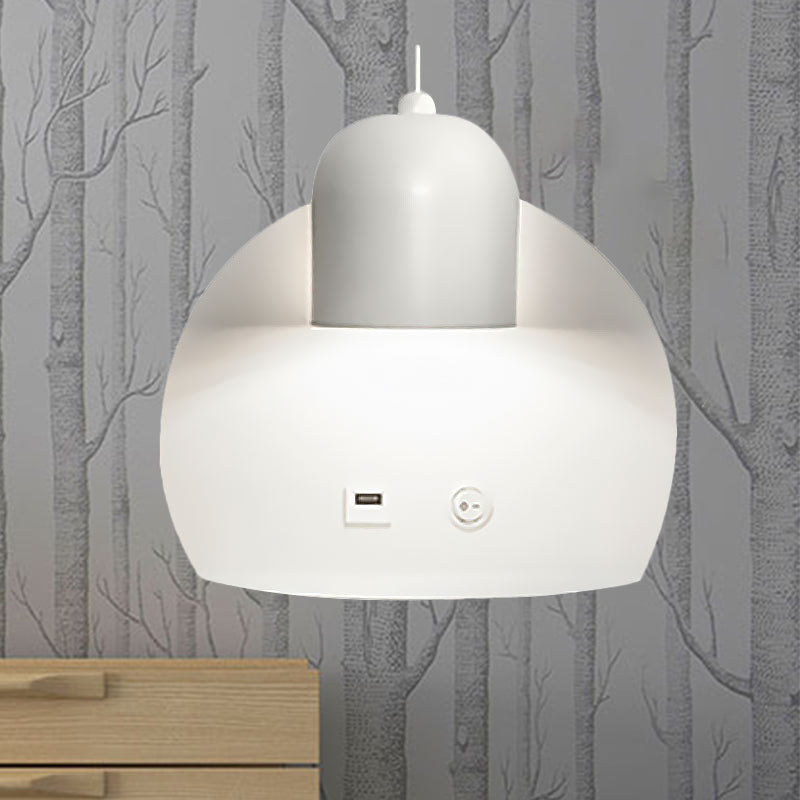 Sikunuo | Supporter Design Metal Wall Light 1 Light Modern Simple Wall Lamp for Study