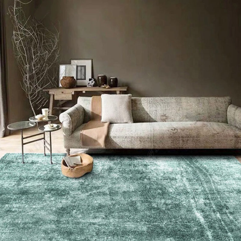 Sikunuo | Scandinavian abstract printed rug multicolored synthetic indoor rug pet-friendly easy-care washable rug for room