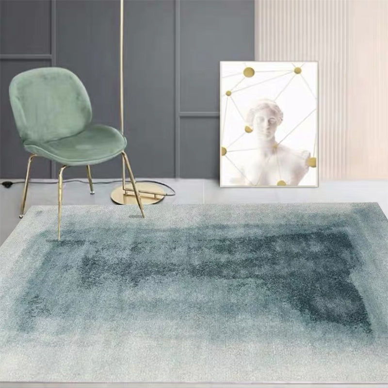 Sikunuo | Scandinavian abstract printed rug multicolored synthetic indoor rug pet-friendly easy-care washable rug for room