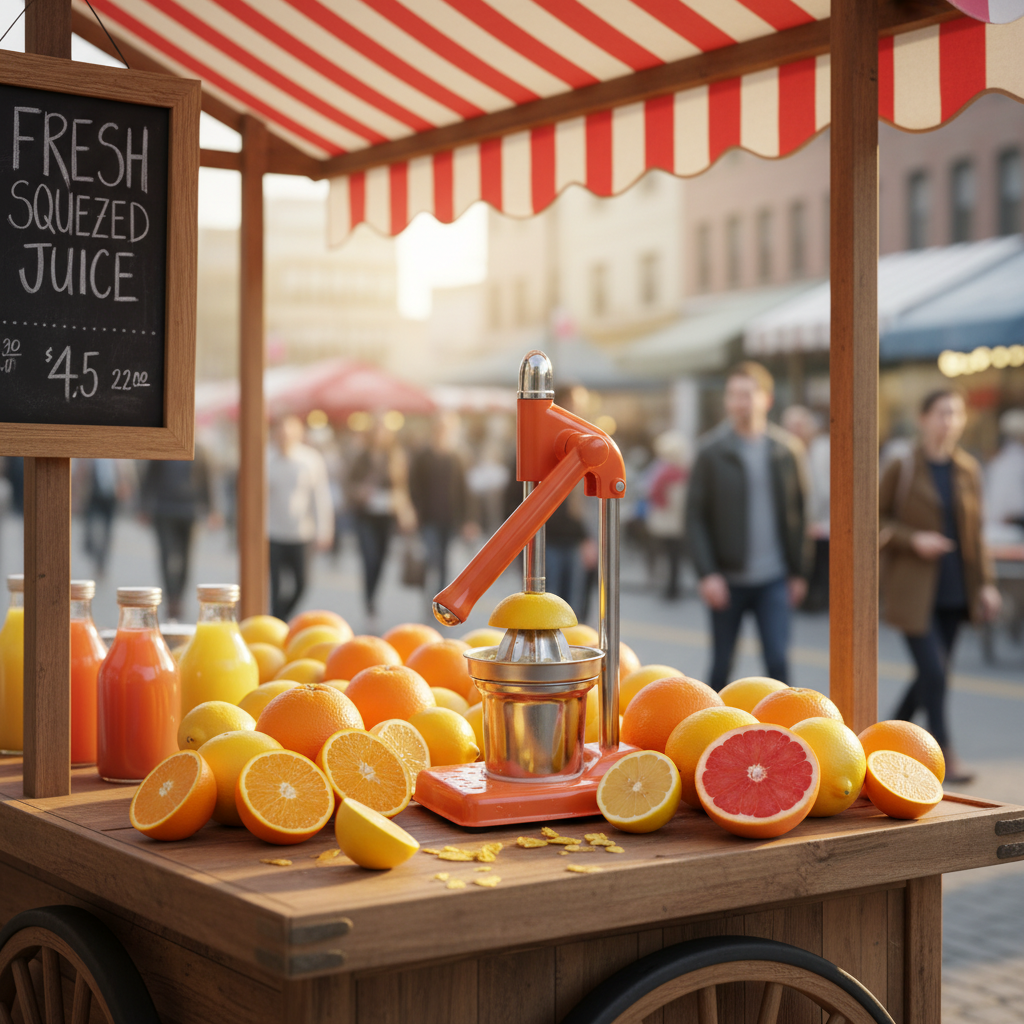 Sikunuo | Professional Grade Manual Fruit Squeezer Gadget