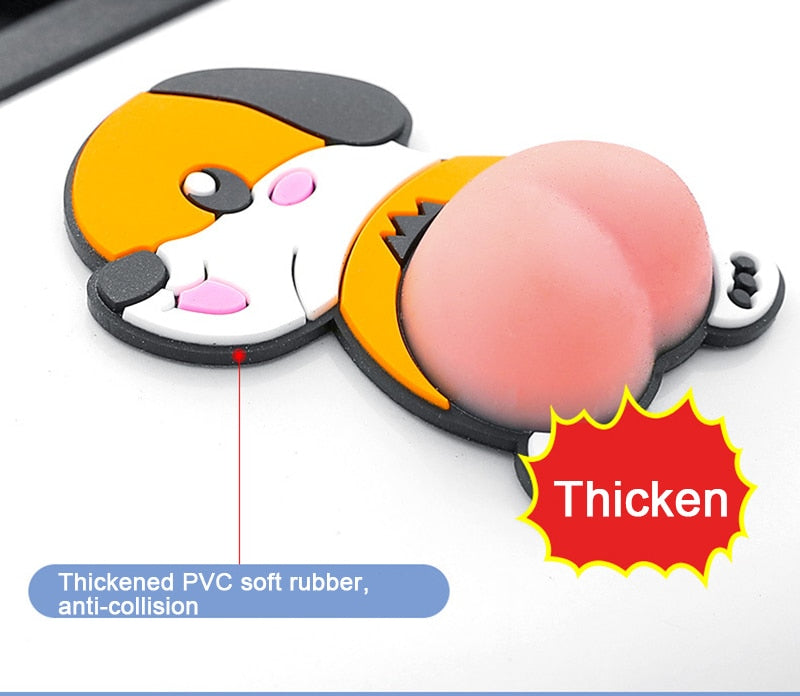 Sikunuo | 3D Cartoon Car Bumper Door Protectors