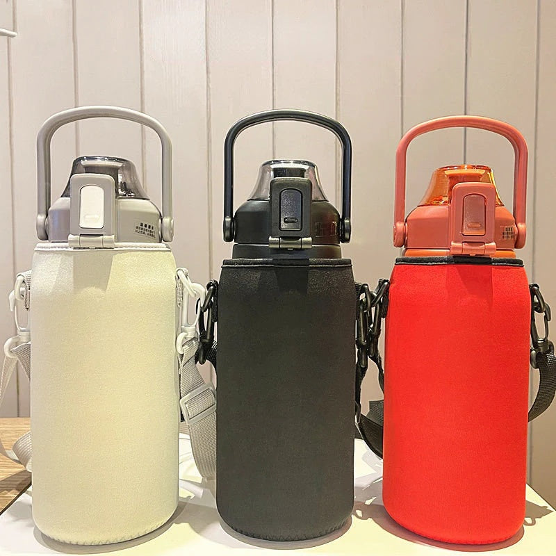 Sikunuo | Stainless Steel Built-in Straw Camping Thermos