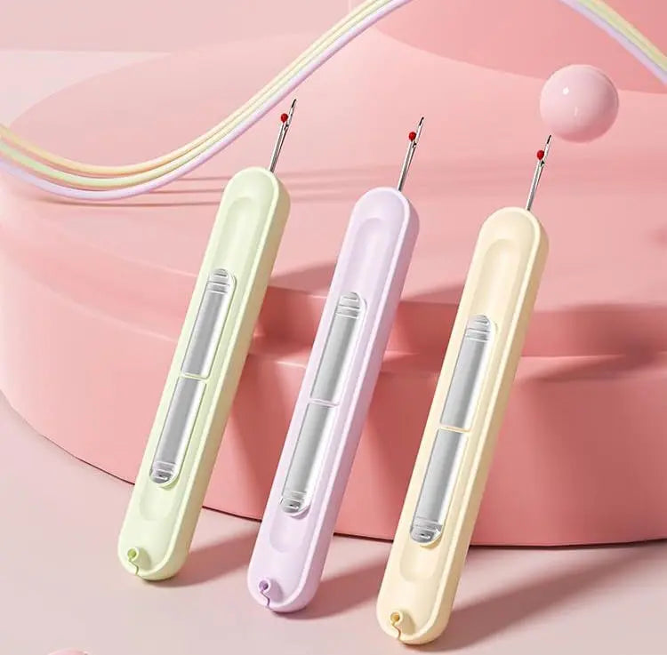 Sikunuo | 2-in-1 Needle Threader and Seam Ripper – Compact and Practical