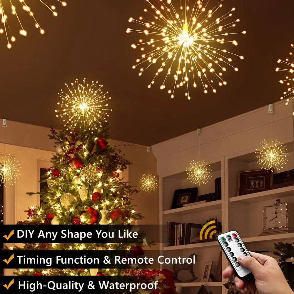 Sikunuo | Hanging Star Lights – Magical Atmosphere for Your Home