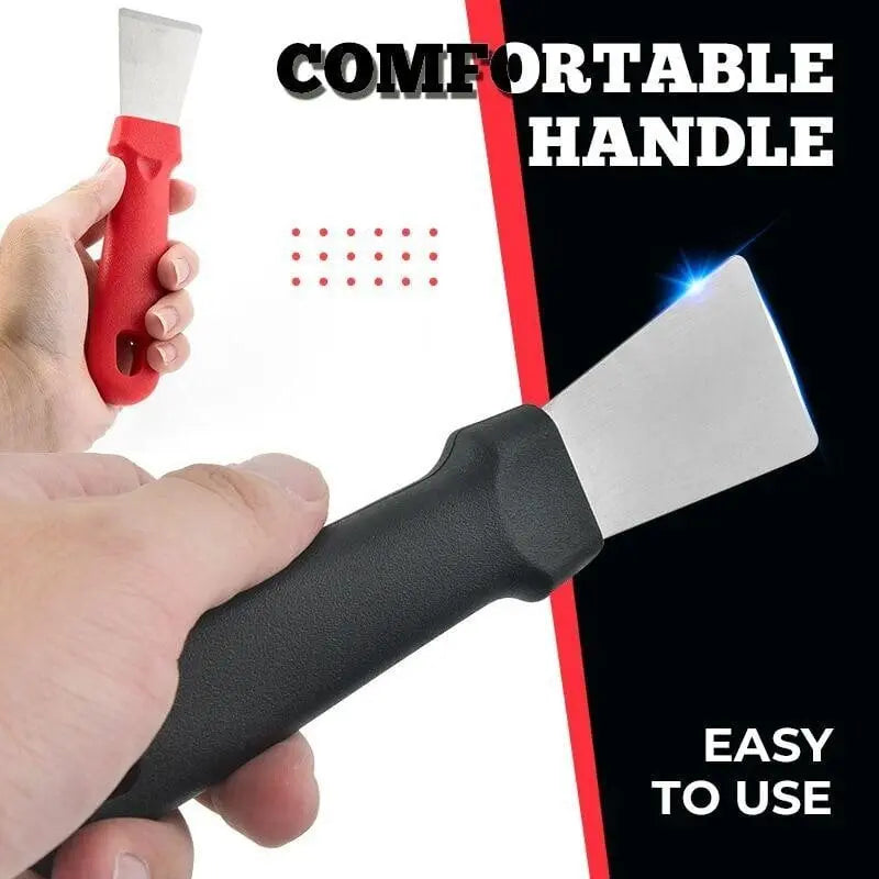 Sikunuo | Multifunctional Stainless Steel Kitchen Scraper – Effortless Deep Cleaning