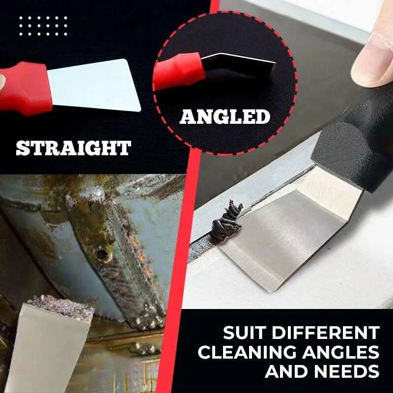Sikunuo | Multifunctional Stainless Steel Kitchen Scraper – Effortless Deep Cleaning