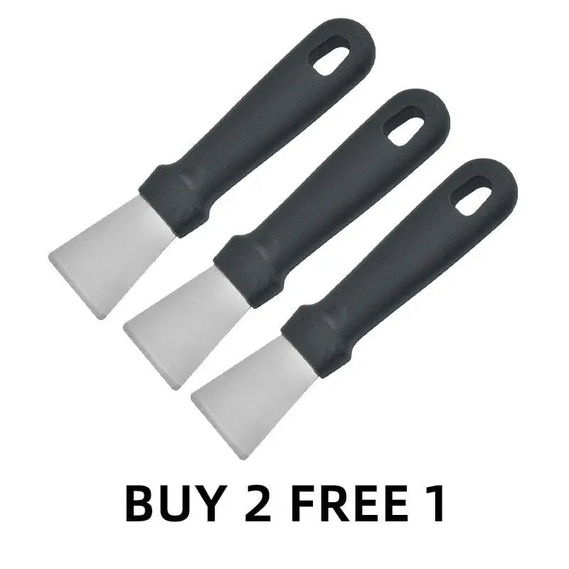 Sikunuo | Multifunctional Stainless Steel Kitchen Scraper – Effortless Deep Cleaning