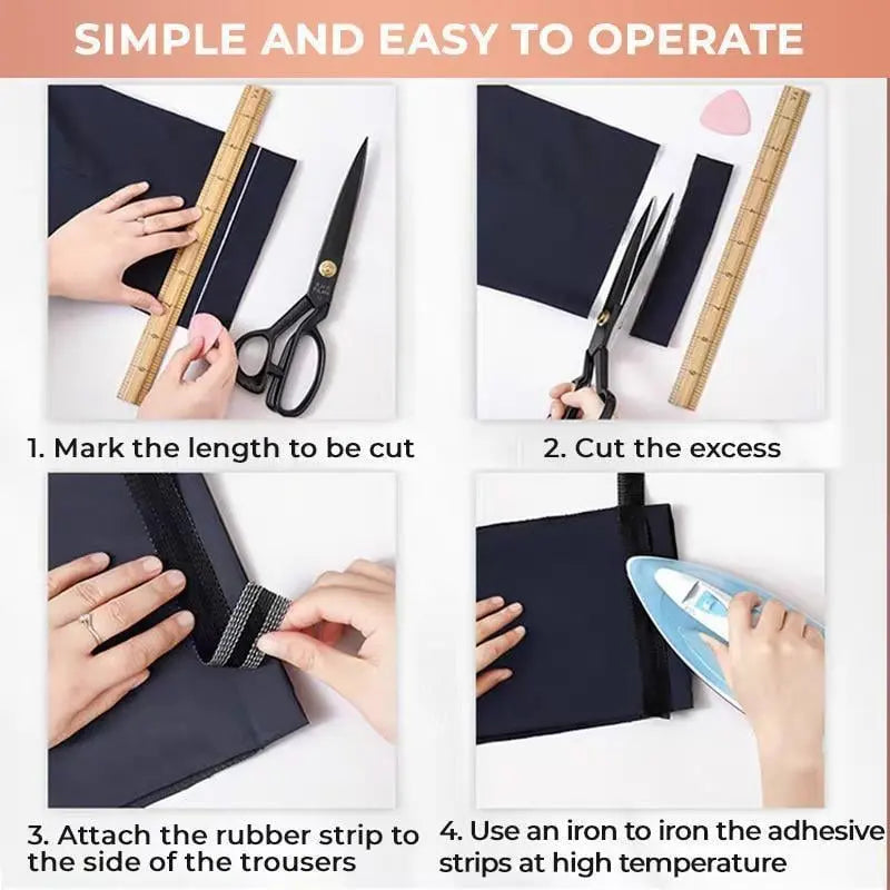 Sikunuo | Self-Adhesive Hem Trouser Shortener