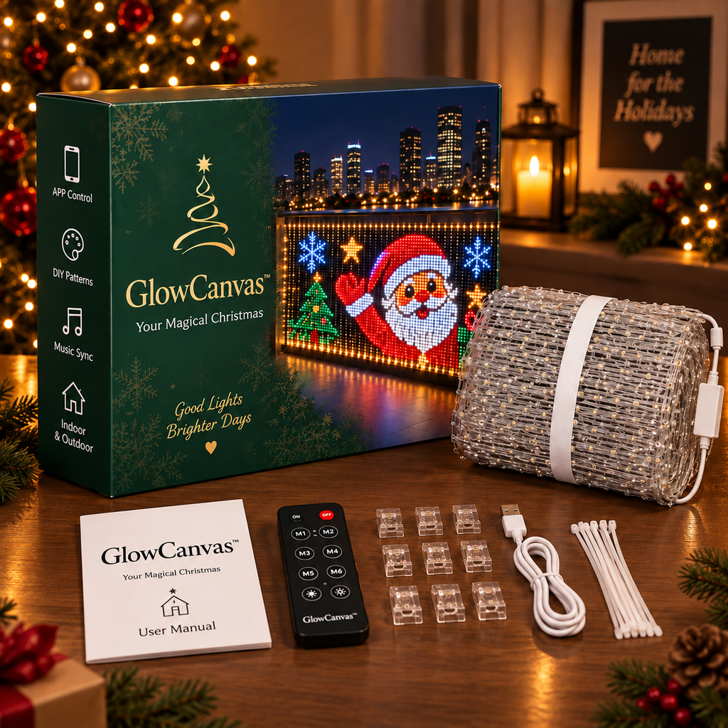 ✨ Smart Pixel Curtain Lights – App-Controlled LED Display