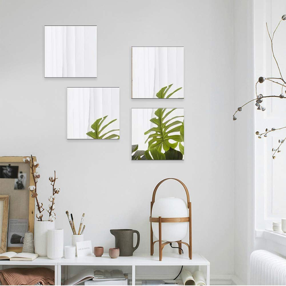 Sikunuo | 3D Self Adhesive DIY Mirror Wall Sticker