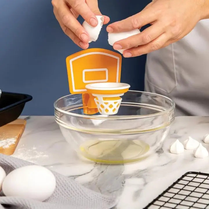 Sikunuo | 2+2 | Basketball Egg Yolk Separator – Fun & Easy Kitchen Tool