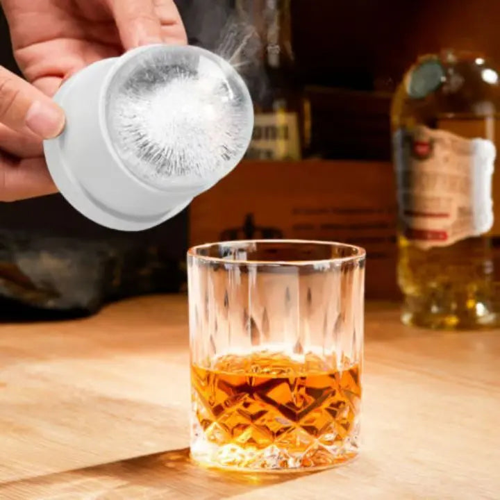 Sikunuo | 2+2 | Ice ball molds for cocktails – Slow melting & stackable