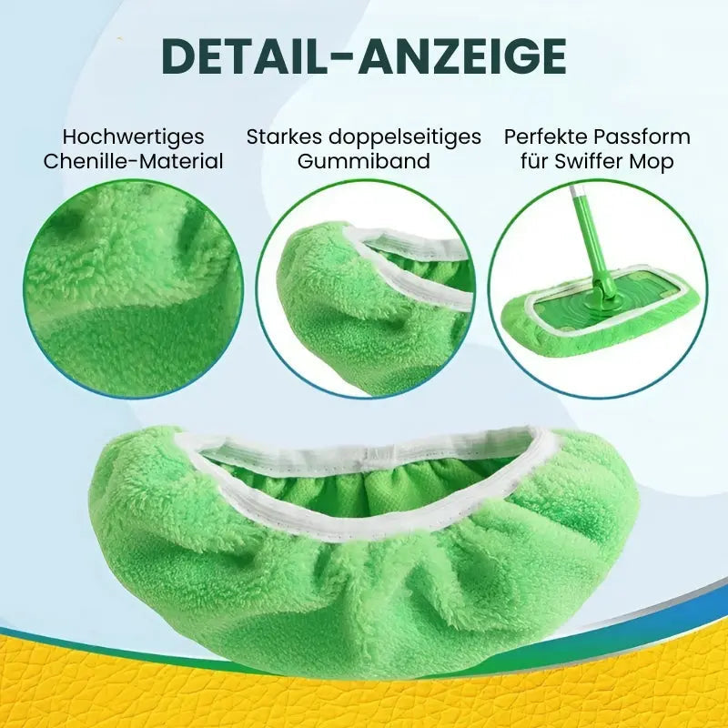 Sikunuo | 2+2 | Reusable Mops for Swiffer Sweeper