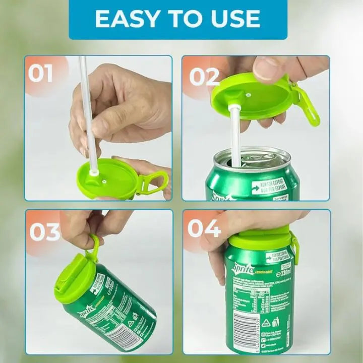 Sikunuo | 2+2 | Reusable Straw Lid