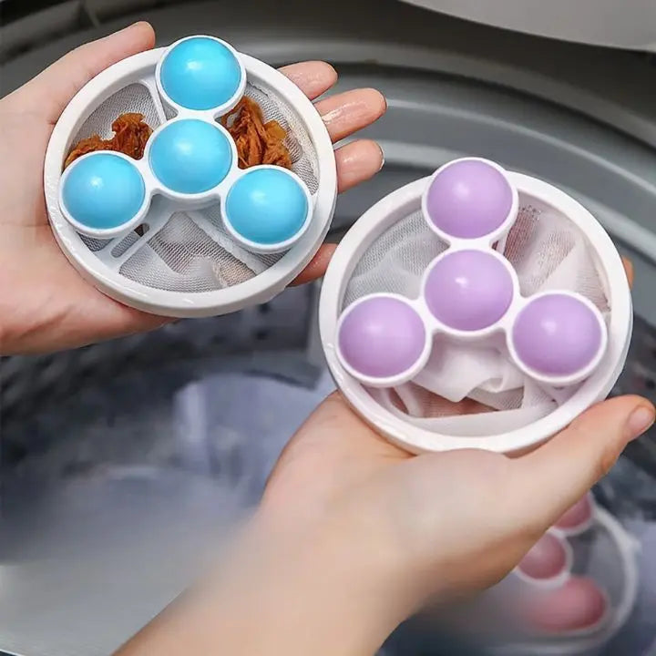 Sikunuo | 2+2 | Reusable Washing Machine Filter – Catches Hair & Dirt