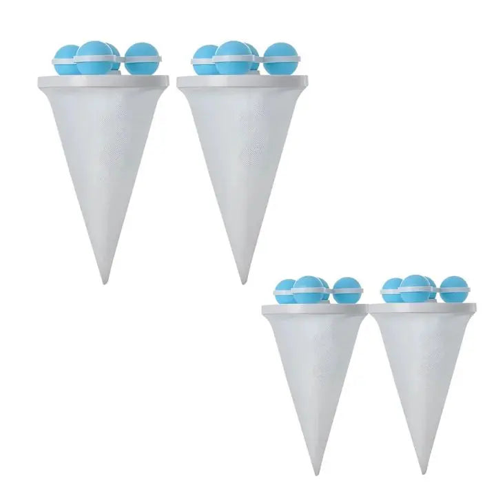 Sikunuo | 2+2 | Reusable Washing Machine Filter – Catches Hair & Dirt