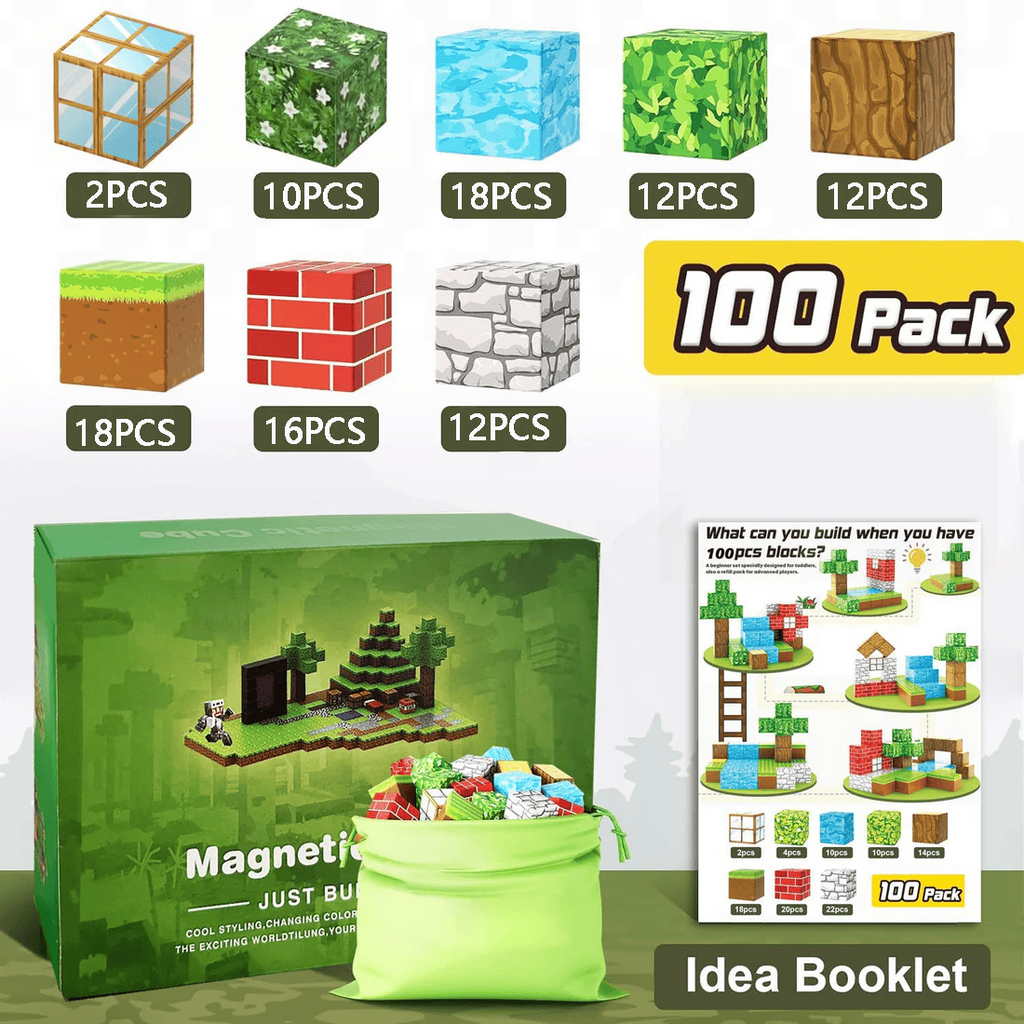 Magnetic Building Blocks Set