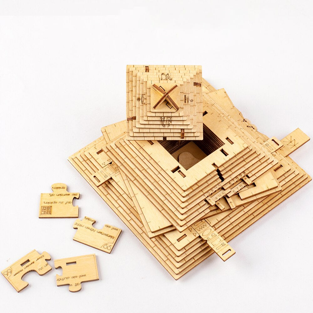 Sikunuo | Wooden Assemble The Pyramid of Maya