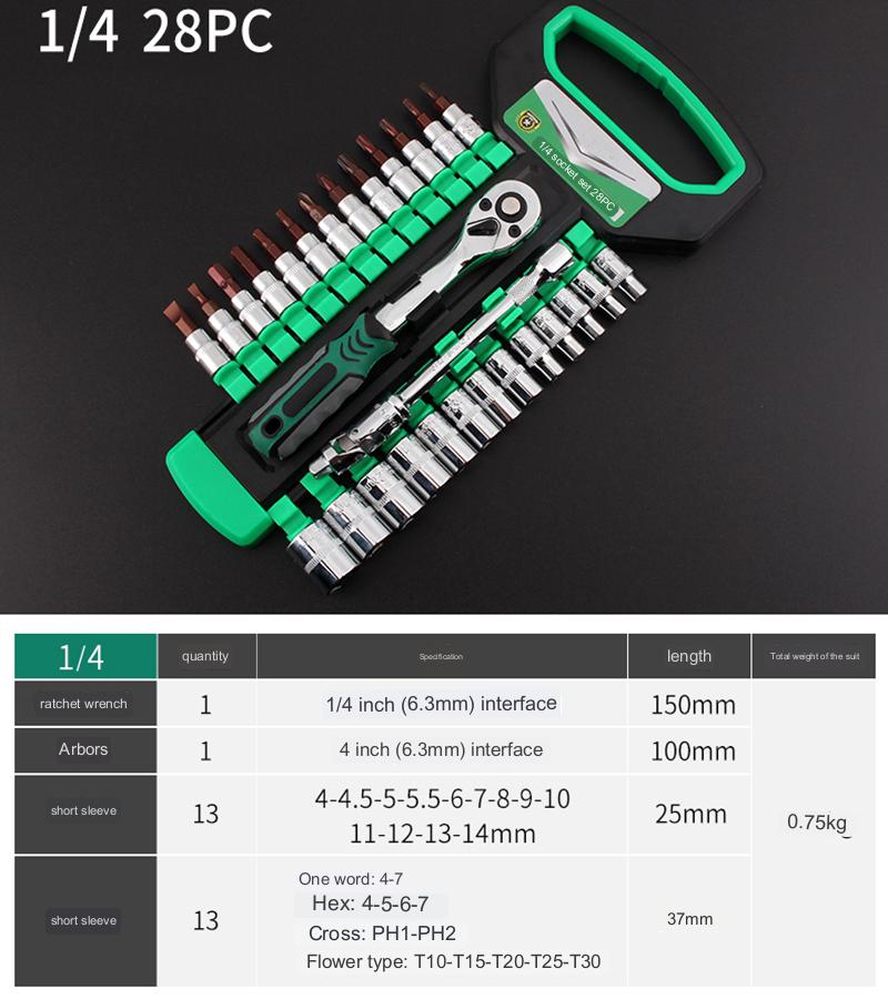Sikunuo | All-in-One Spanner Wrench Tool Set