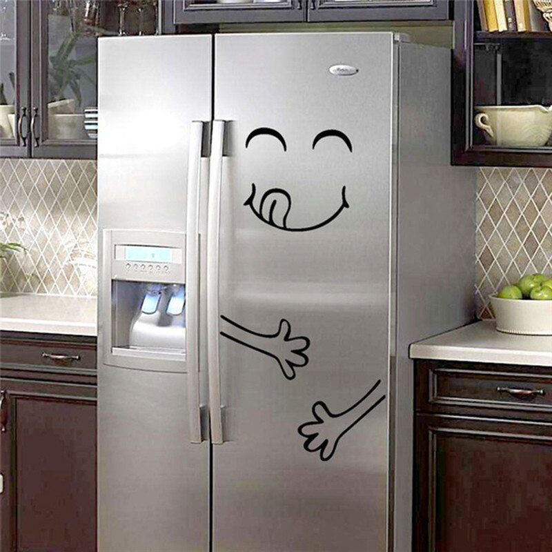 Sikunuo | Cute Happy Fridge Decal