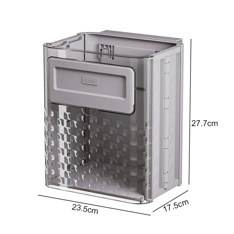 Sikunuo | Space Saver Door Hanging Foldable Garbage Can