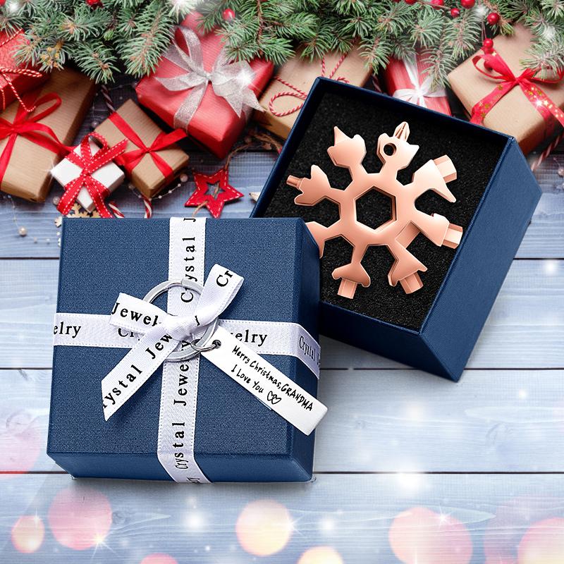 Sikunuo | Snowflake - MultiTool 18-in-1 Stainless Steel Portable for Outdoor Adventures