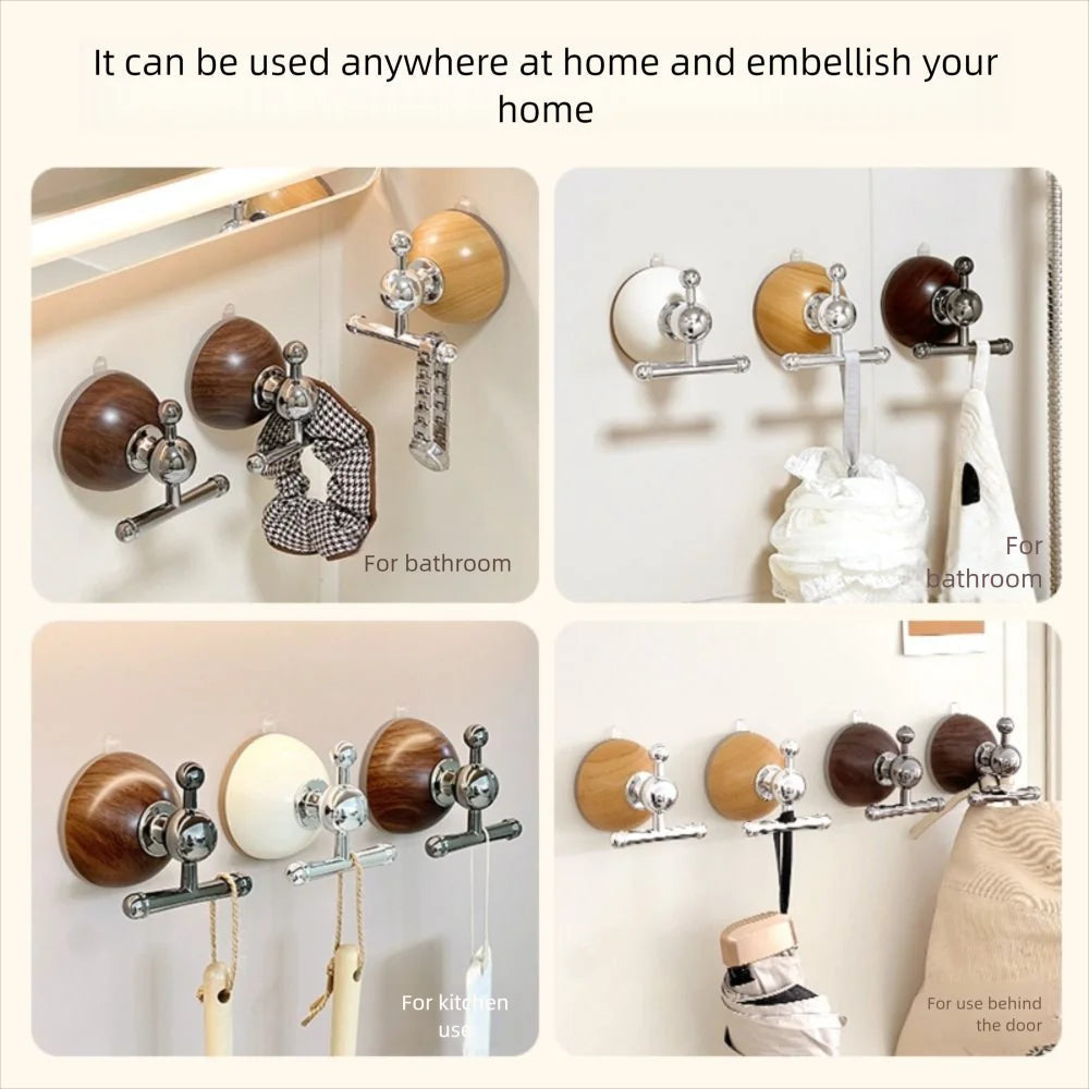 Sikunuo | Punch-Free Quick Hang Wall Suction Cup Hook