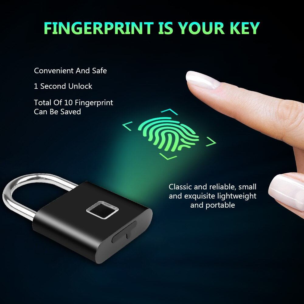 Sikunuo | Fingerprint Keyless Rechargeable Door Lock