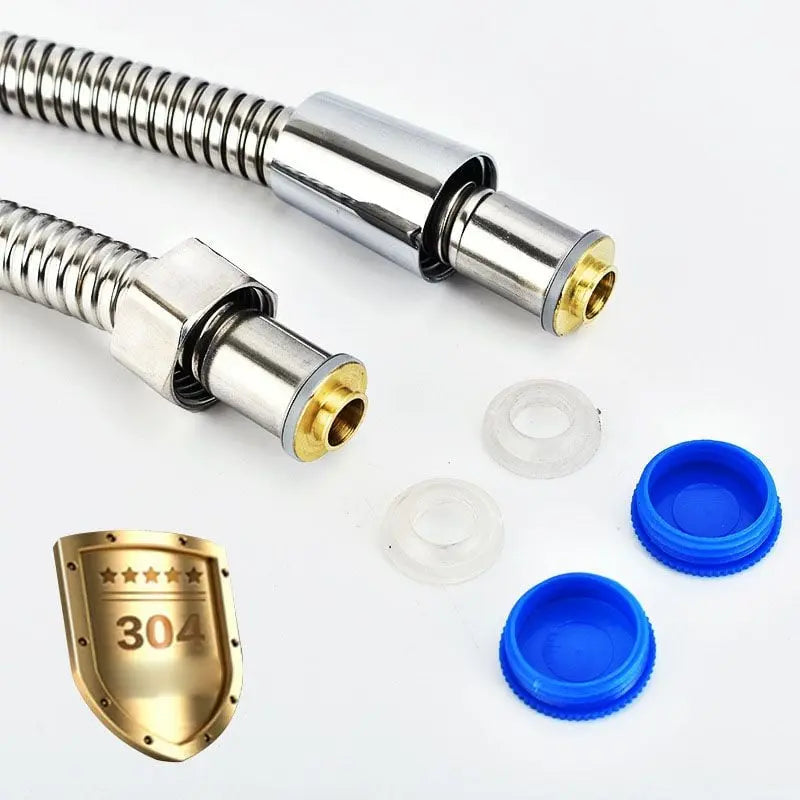 Sikunuo | 2 m Stainless Steel Shower Hose – Flexible, Durable and Kink-Free