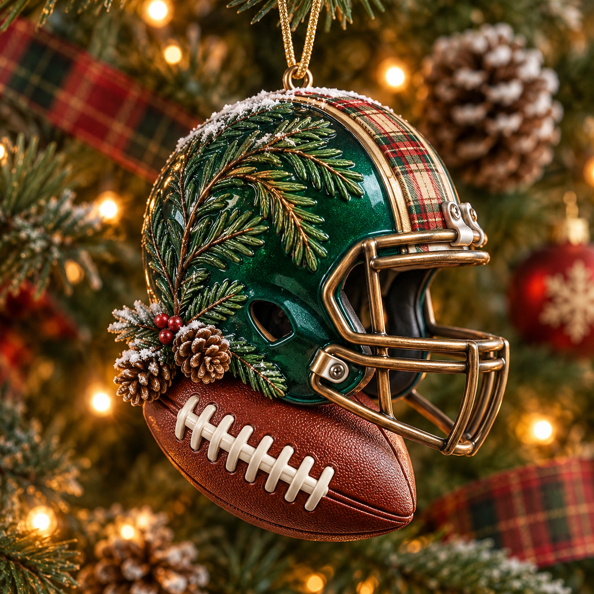 2026 Touchdown Christmas Ornaments