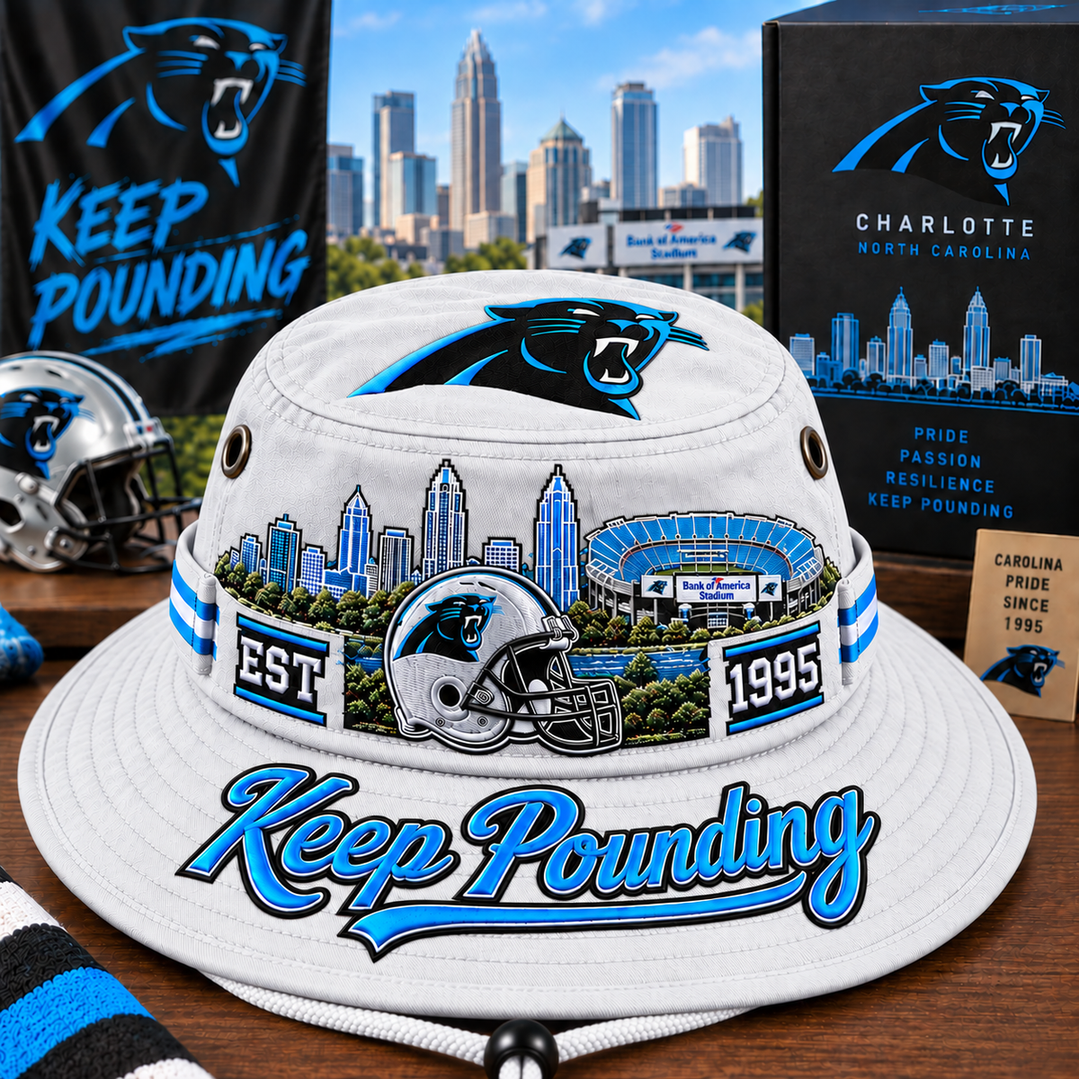 Keep Pounding Boonie Hat