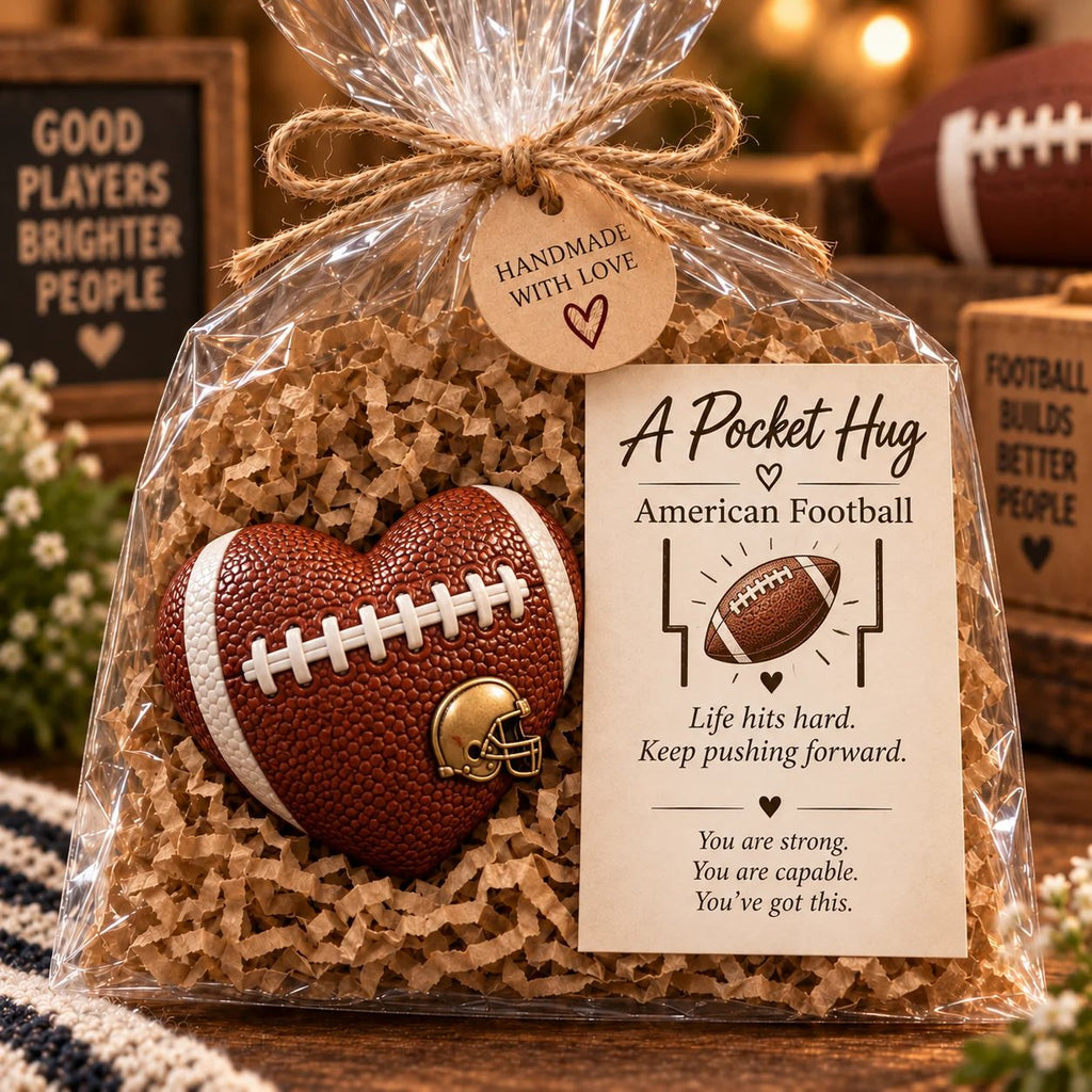 Sports Pocket Hug – Inspirational Keepsake Gift for Athletes & Sports Lovers