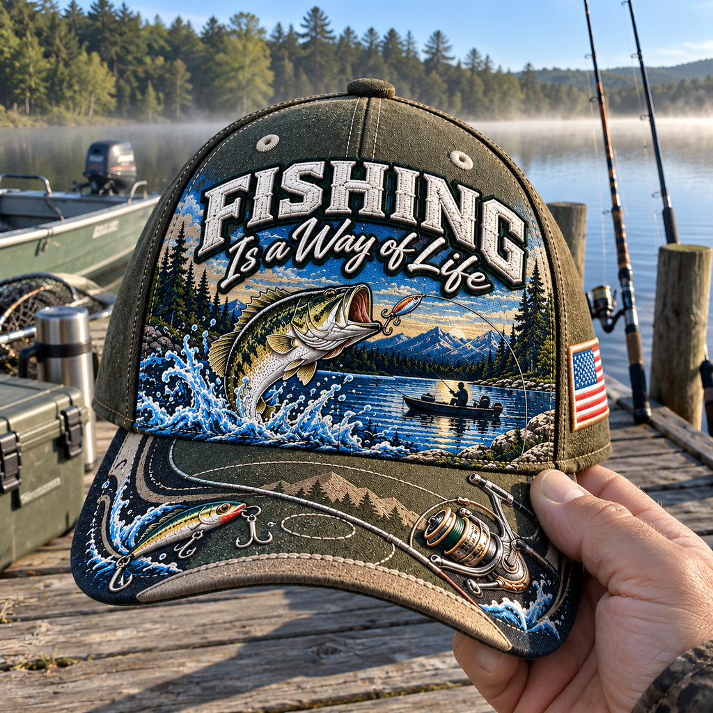 Fishing Is a Way of Life Baseball Cap