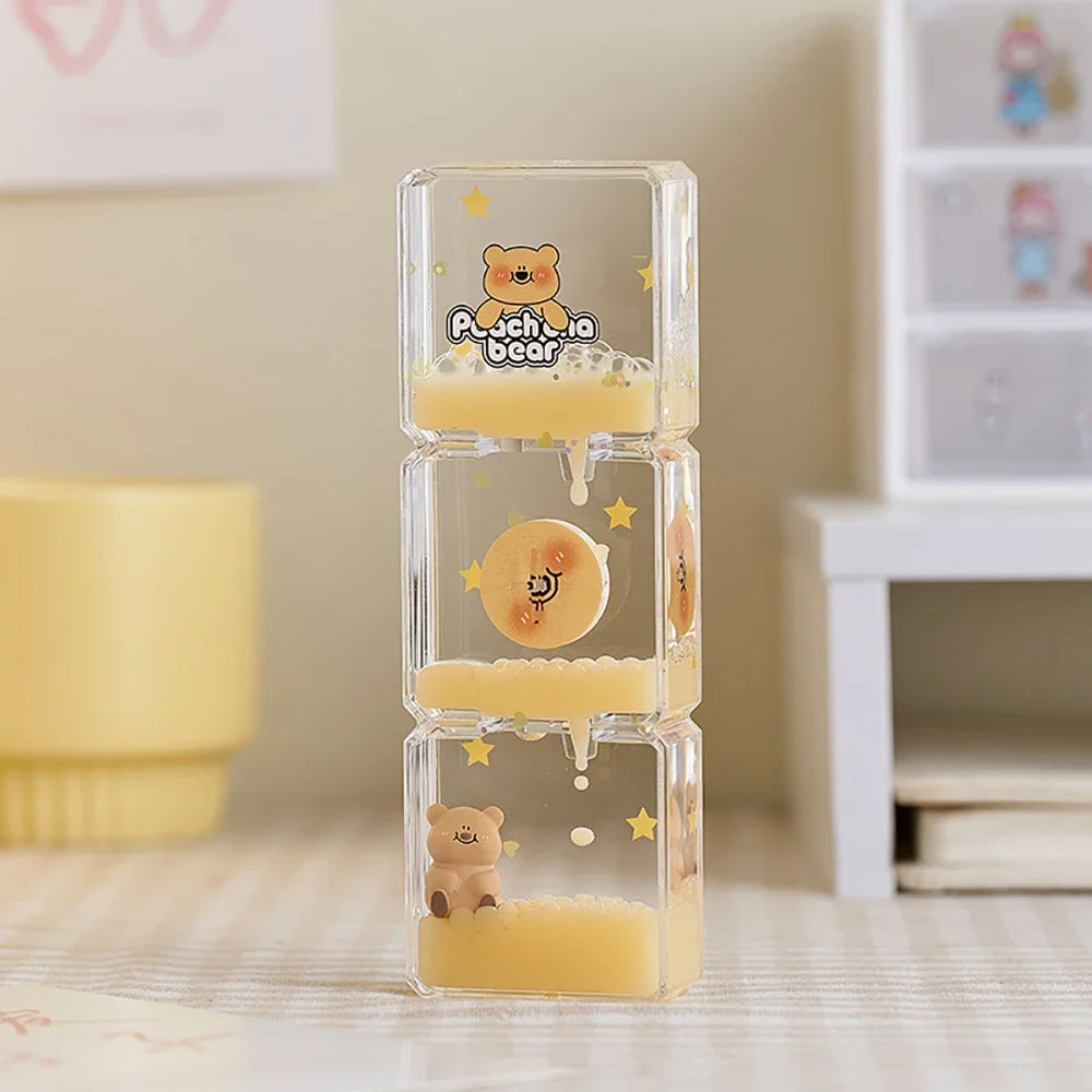 Sikunuo | Floral Fantasy Liquid Cartoon Motion Hourglass
