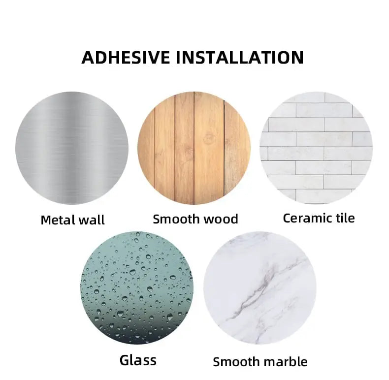 Sikunuo | 2-piece set wall-mounted paper roll holder – no drilling, space-saving & modern!
