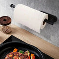 Sikunuo | 2-piece set wall-mounted paper roll holder – no drilling, space-saving & modern!