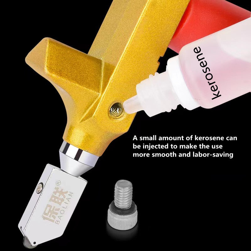 Sikunuo | 2in1 Professional Grade Glass Ceramic Diamond Roller Cutter