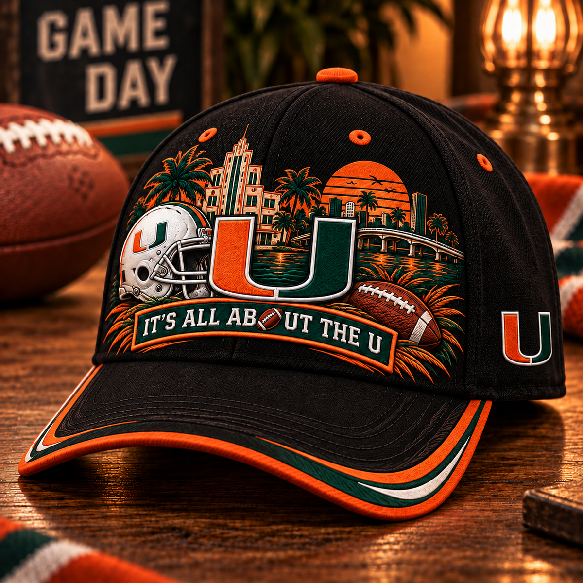 Hurricanes Football Heritage Cap