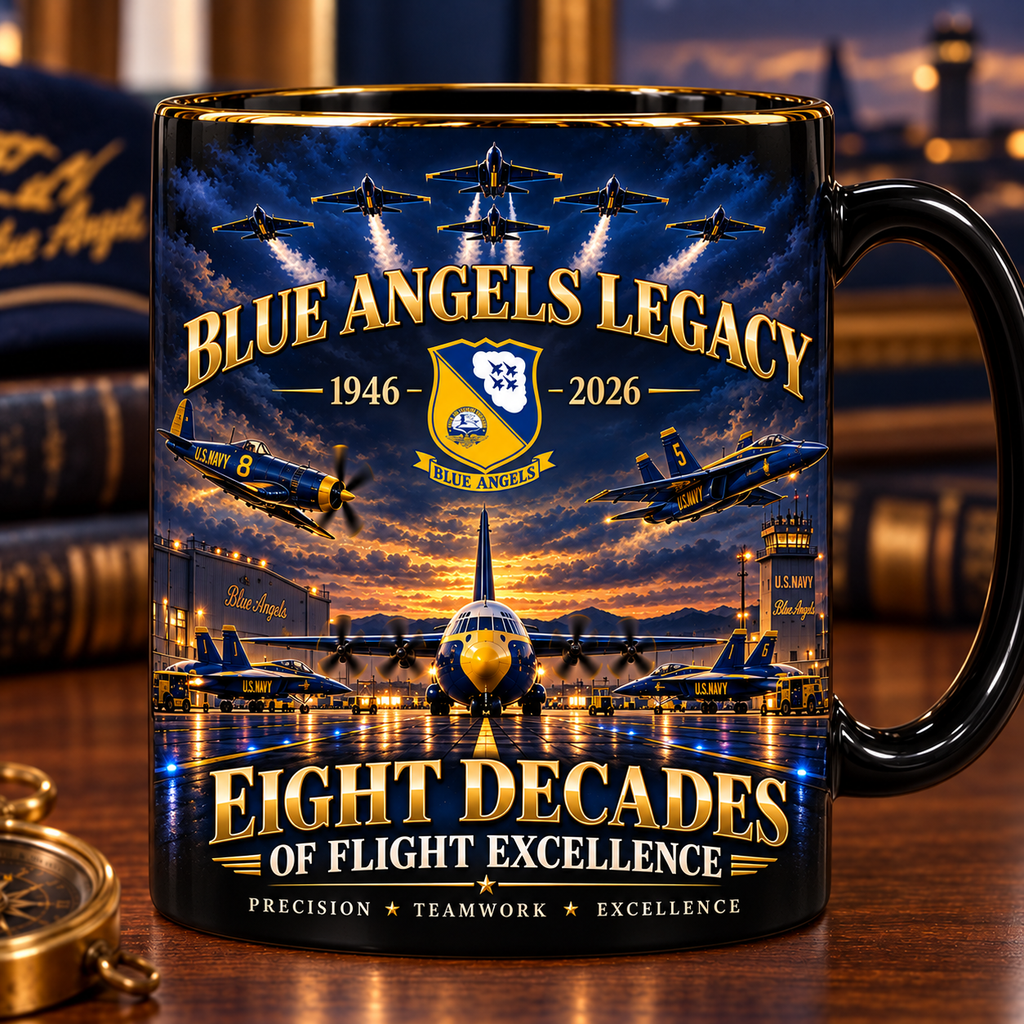 Blue Angels Legacy — 80th Anniversary Commemorative Mug
