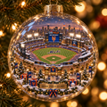 Baseball Brings Us Together — Light-Up Baseball Ornament