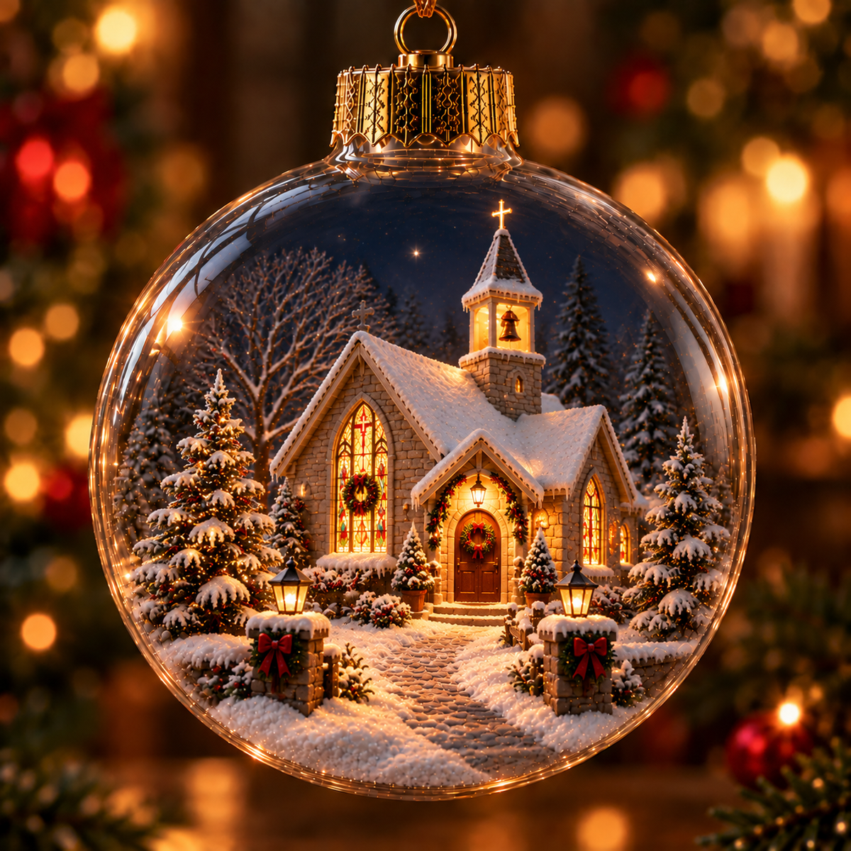 The Christmas We Remember – Light-Up Story Ornament