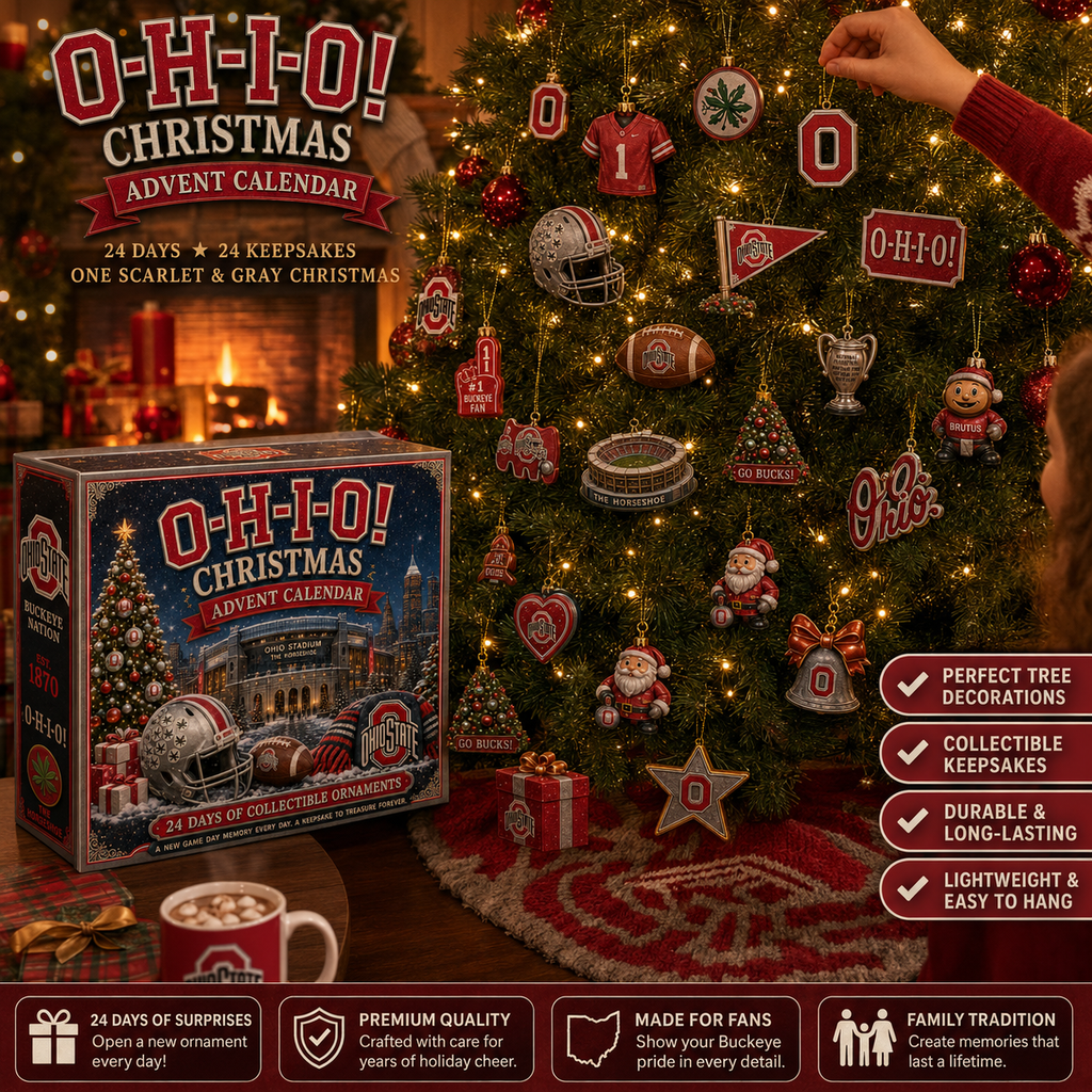 O-H-I-O! Football Christmas Advent Calendar
