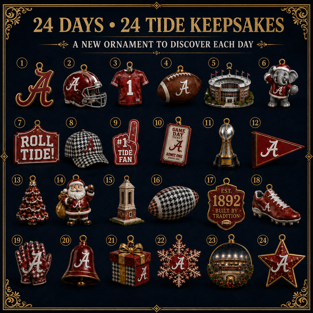 Roll Tide! Football Christmas Advent Calendar
