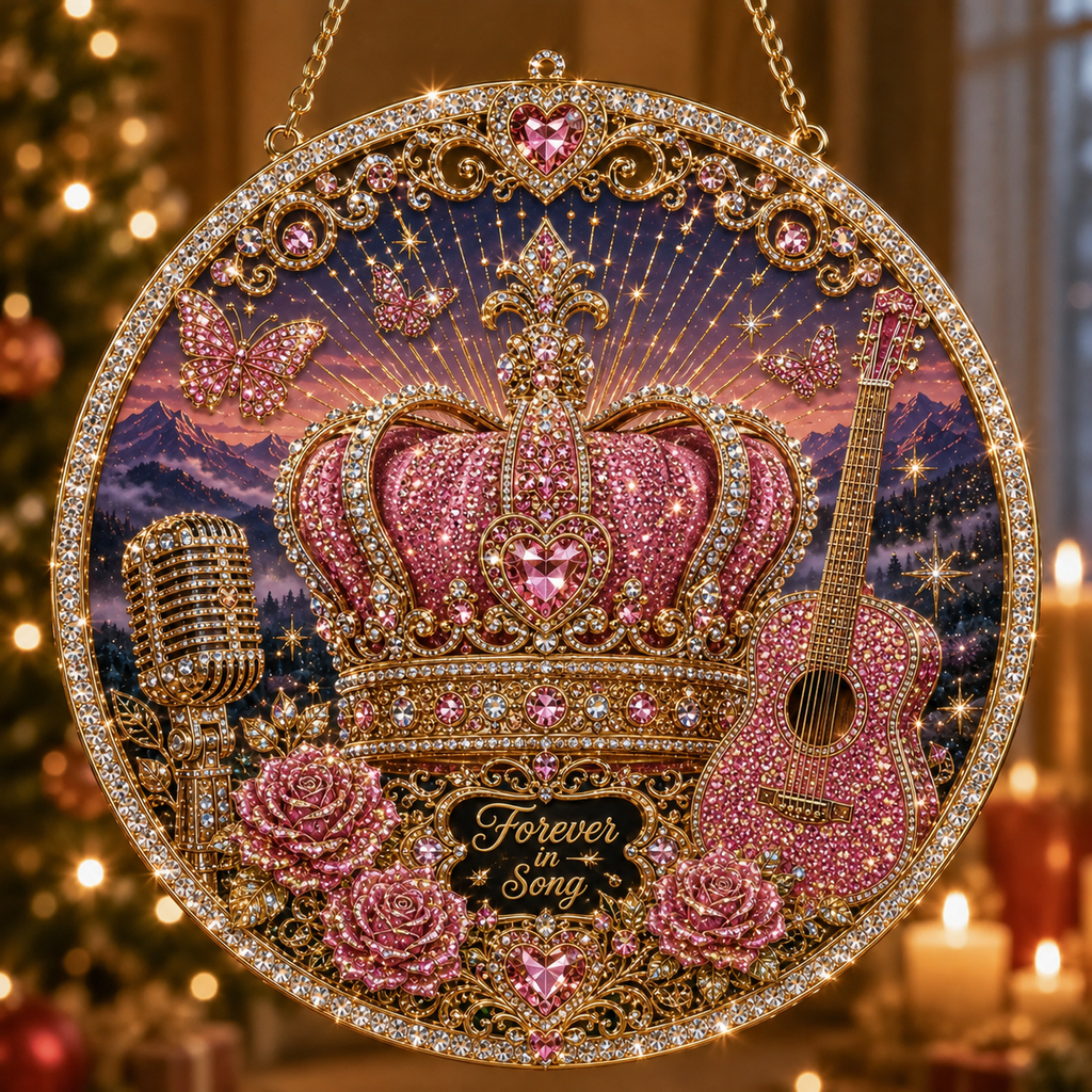 Forever in Song Memorial Diamond Art Hanging Ornament