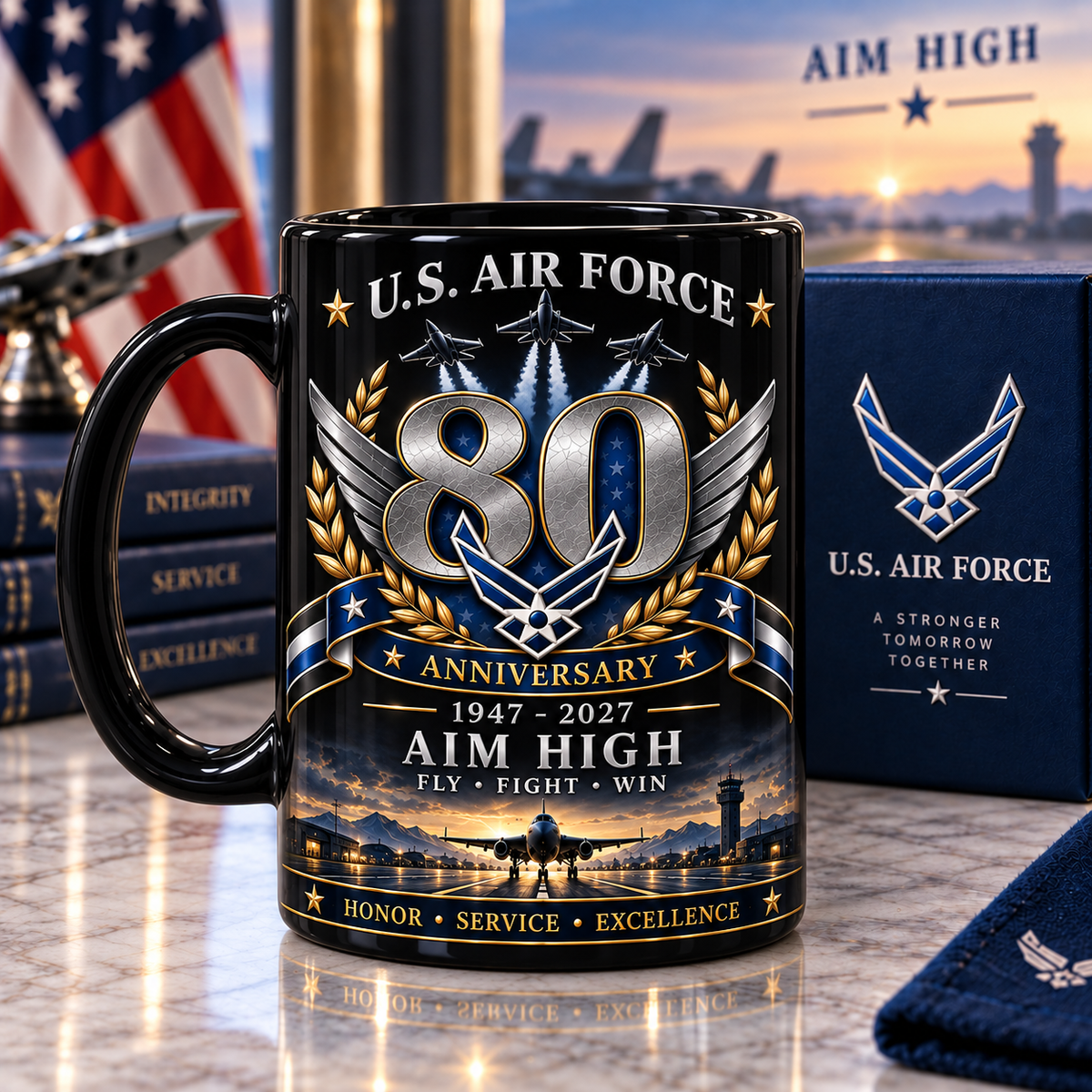 U.S. Air Force 80th Anniversary Mug