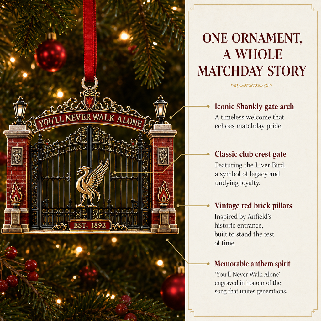 YOU’LL NEVER WALK ALONE Heritage Gate Christmas Keepsake Ornament