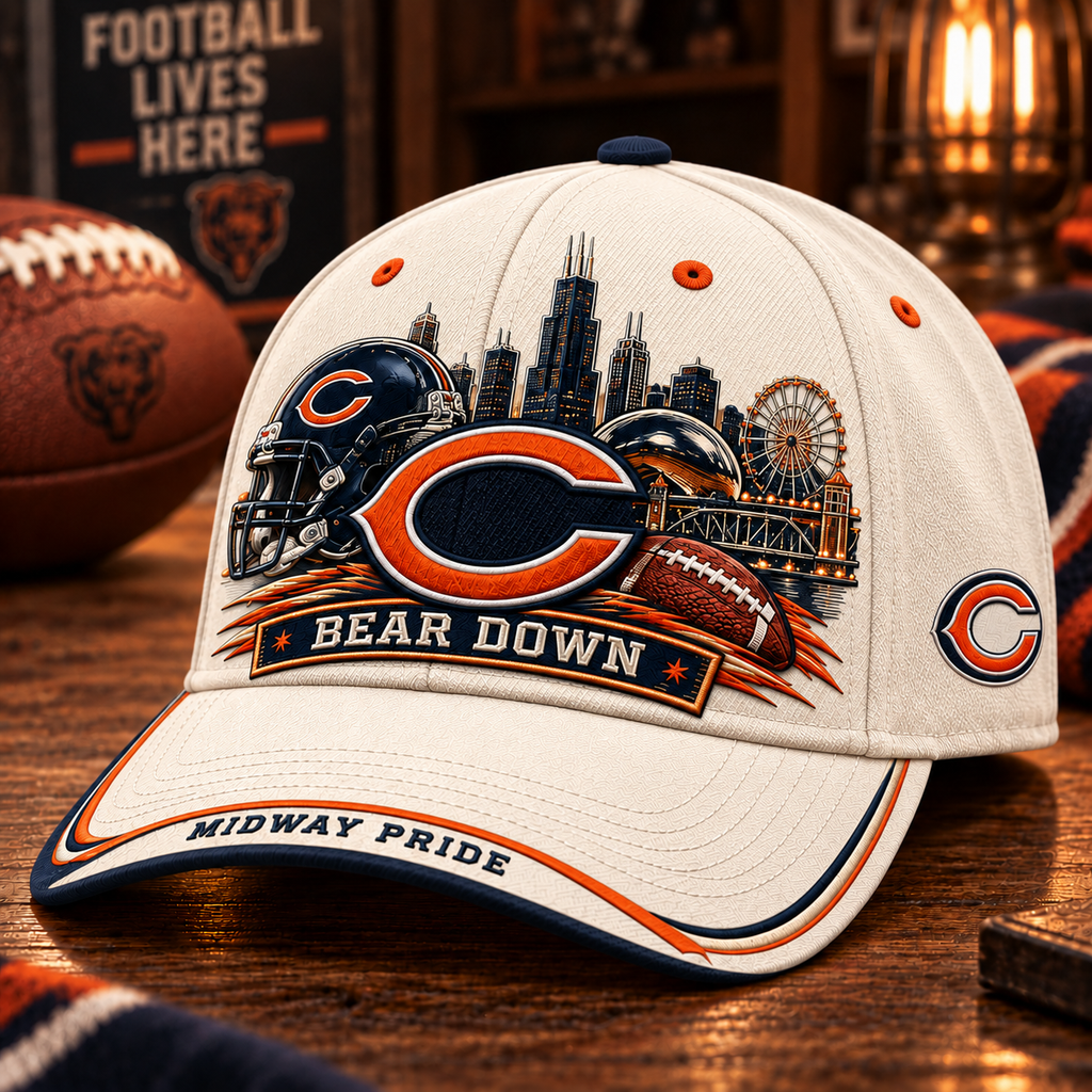 Bear Down Game Day Fan Baseball Cap