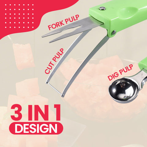Sikunuo | 3in1 Creative Watermelon Slicer Tool